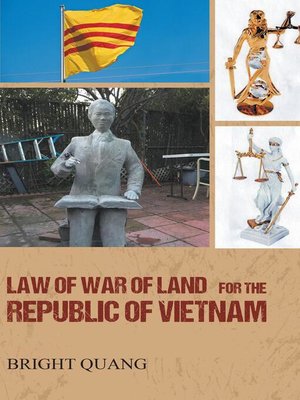 cover image of LAW of WAR of LAND for the REPUBLIC of VIETNAM
